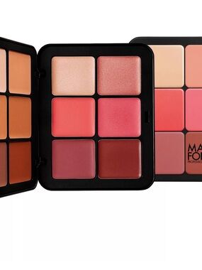 New Make Up For Ever HD Skin Face Essential Face & Cheek Palette light to Medium